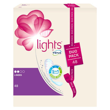 Incontinence Liners - 48 Pack